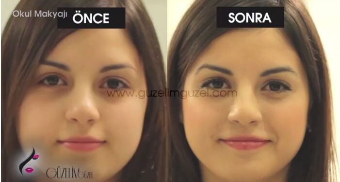 okul makyajı
