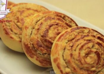Tahinli cevizli çörek nasıl yapılır ?