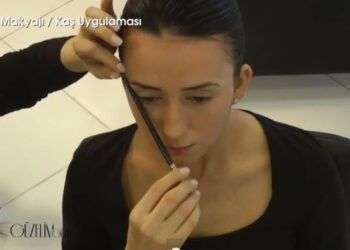 temel makyaj uygulamaları 05(kaş makyajı)