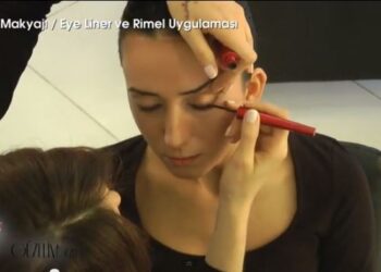 temel makyaj 07 uygulamaları (eyeliner ve rimel)