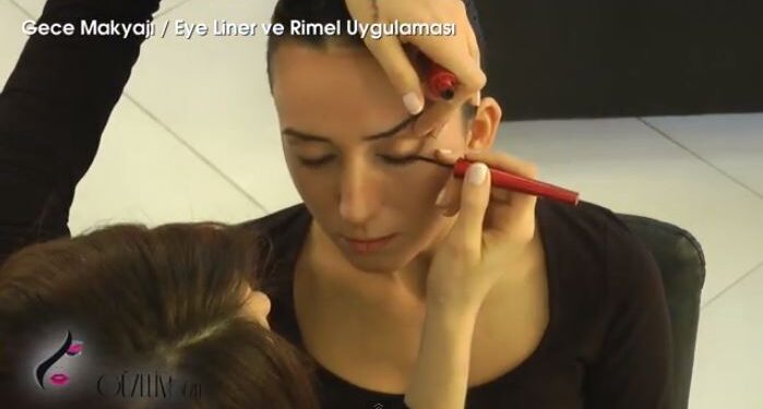 temel makyaj 07 uygulamaları (eyeliner ve rimel)